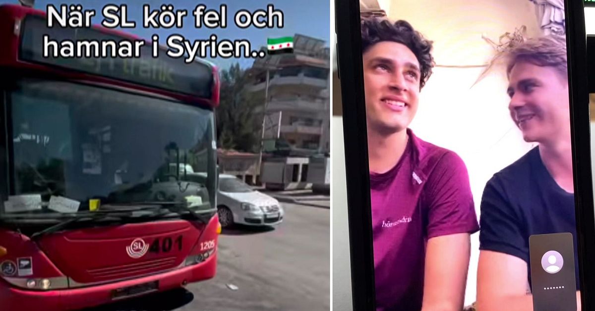 Studenternas oväntade resa i Syrien – med SL-buss
