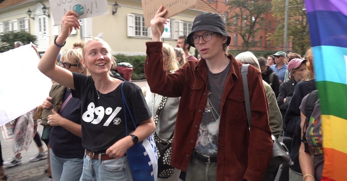 Stor klimatmarsch i G&ouml;teborg  vill lyfta klimatet som valfr&aring;ga