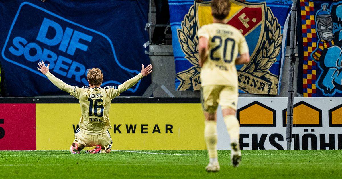 Fotboll: Hegland hjälte för Djurgården – blandar sig i guldkampen
