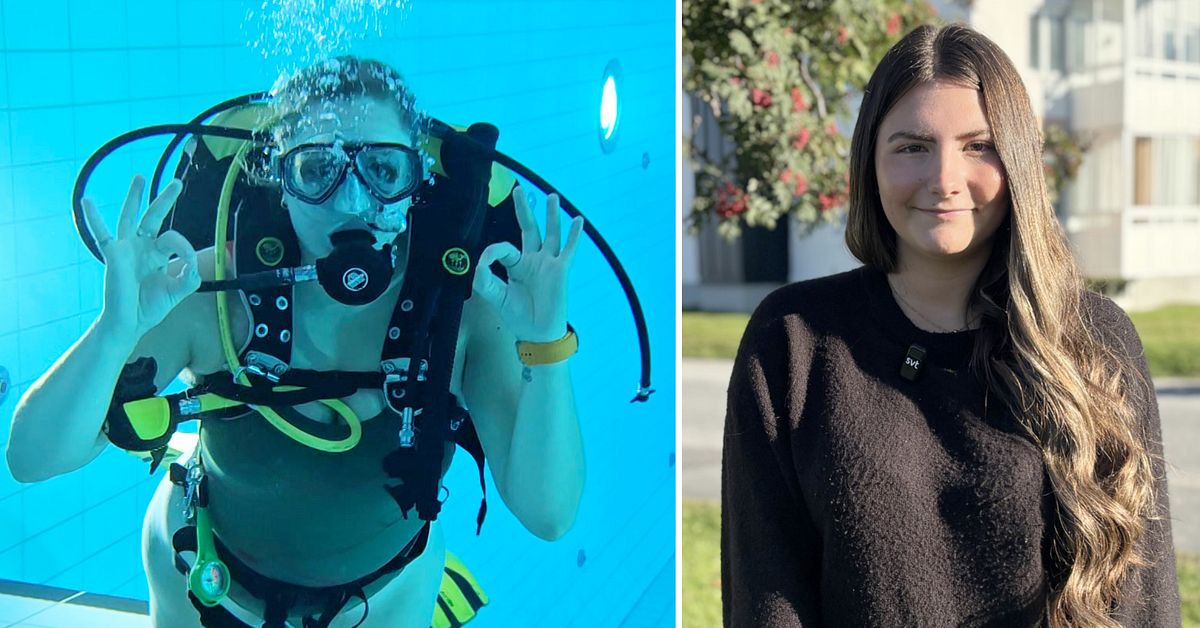 H&auml;r h&aring;ller tjejerna huvudet under ytan &ndash; dykv&aring;g i Lule&aring;