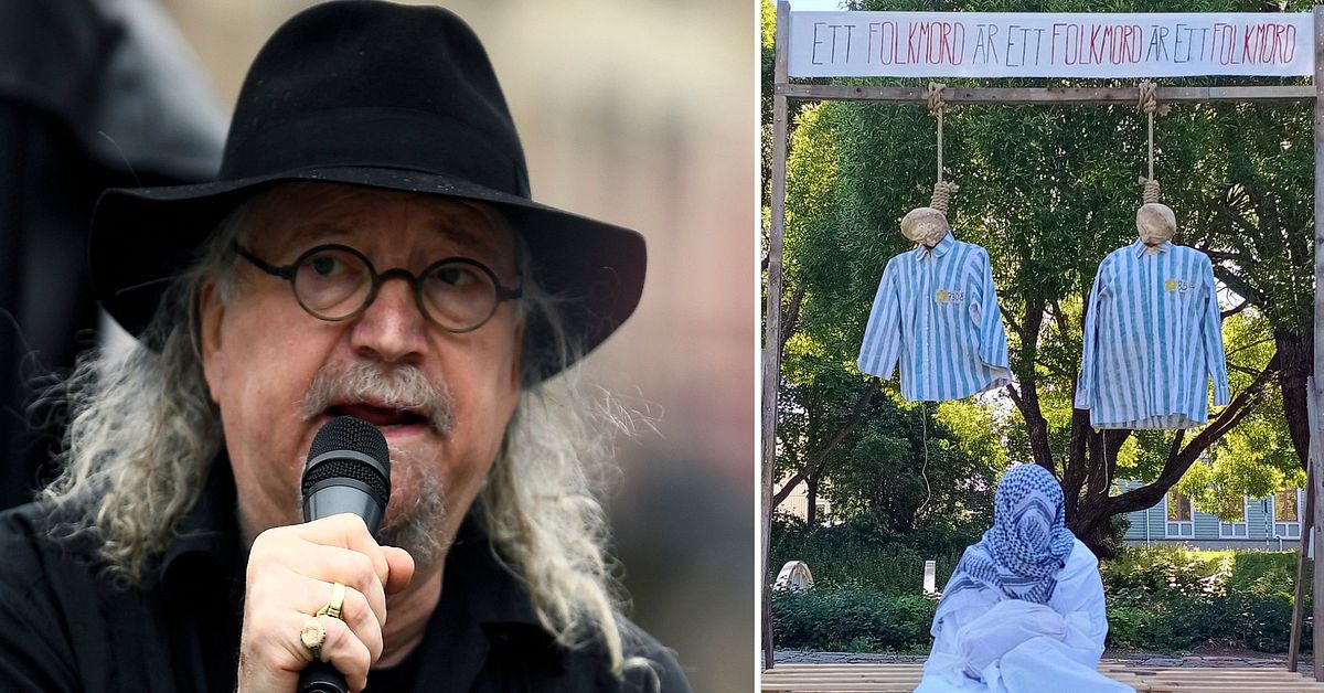 Konstnären Dror Feiler om installationen med hängda dockorna: ”Vill misstolka”