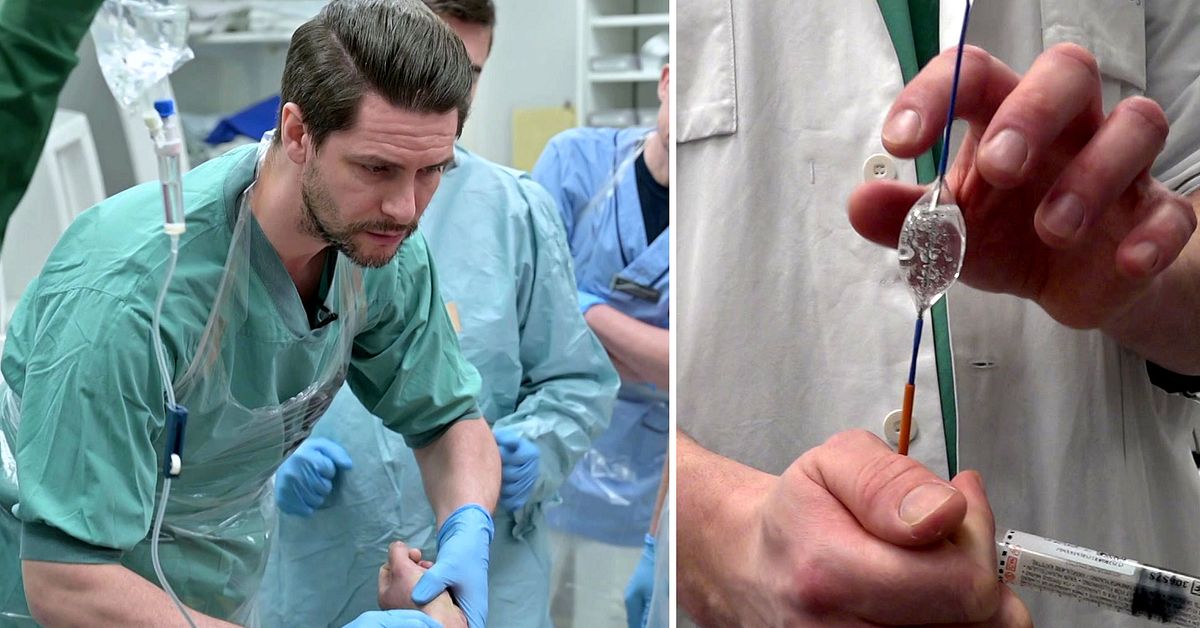 K&auml;rlkirurgen r&auml;ddade livet p&aring; kvinna efter d&aring;det p&aring; Risbergska &ndash; med ballong-metod