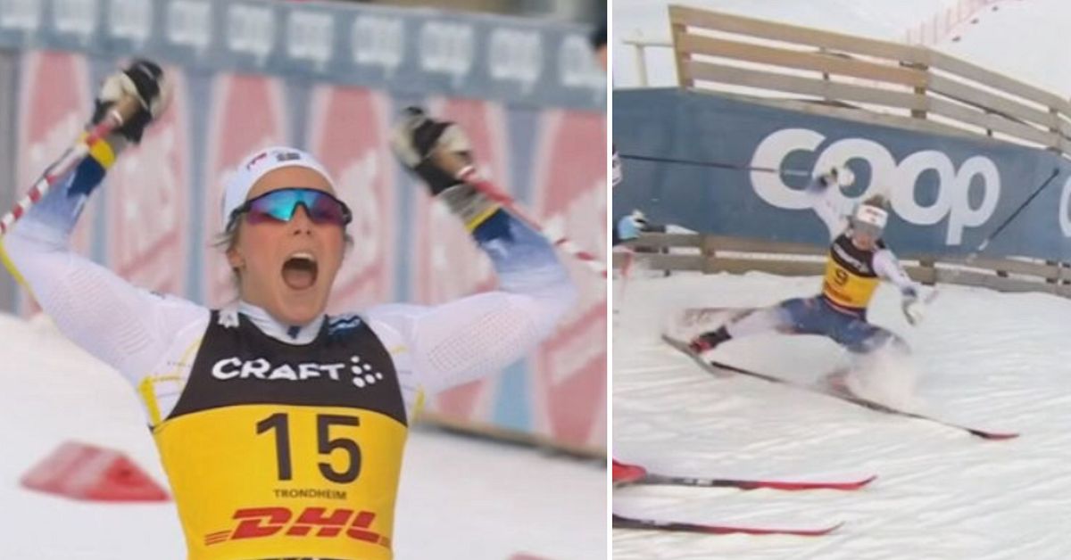 Johanna Hagström vann kaosartad final