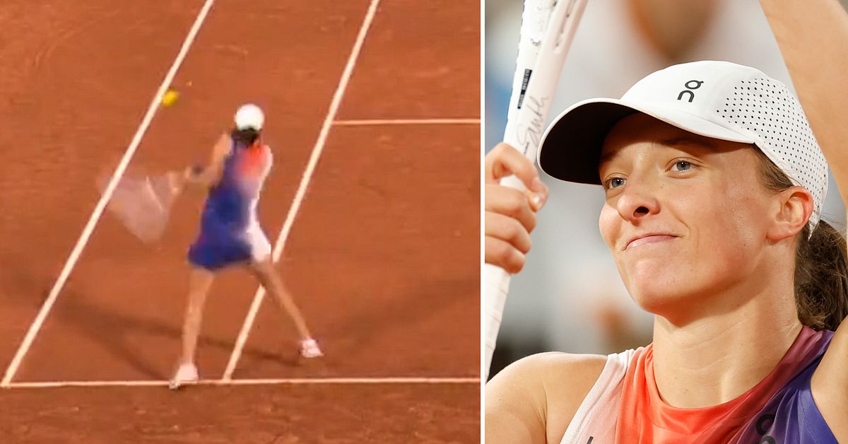 Tennis : Naomi Osaka semblait se diriger vers un énorme choc – Iga Swiatek a gardé la pression favorite à Roland-Garros
