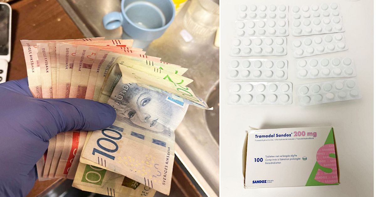 72-&aring;rig kvinna s&aring;lde narkotika &ndash; hade kontanter i morgonrocken