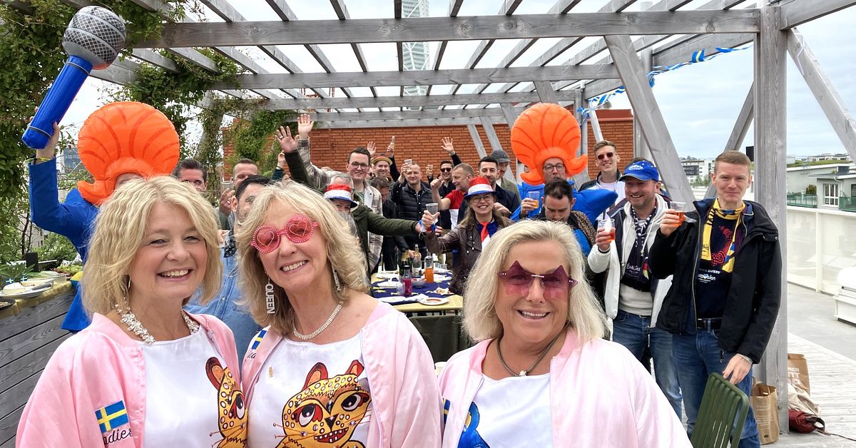 Eurovision förde dem samman – firar vänskaperna i Malmö | SVT Nyheter