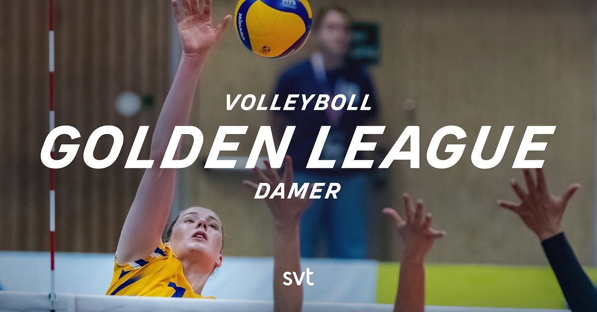 Se Isabelle Haak och Sverige möta Slovenien i Golden League