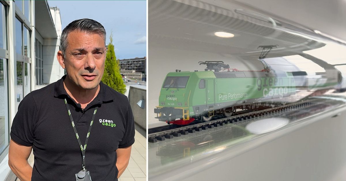 Green Cargo: Därför står dieselloken på tomgång utanför Oves tomt