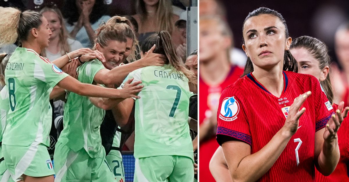 Italien klart för EM-semifinal – slog ut Norge efter dramatik