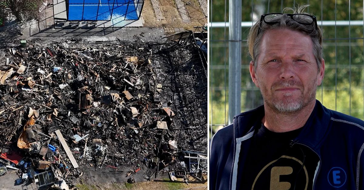 Branden totalförstörde Fredriks restaurang på campingen i Fagersta: ”En ...