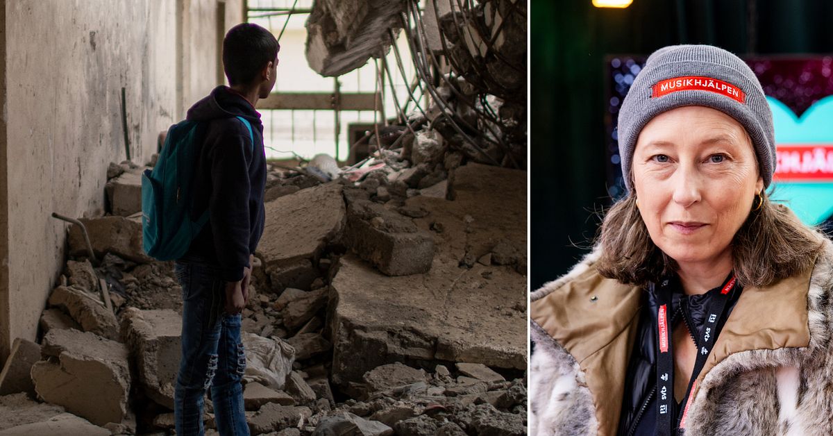 &Aring;rets tema i Musikhj&auml;lpen fokuserar p&aring; lidande i krig och kris