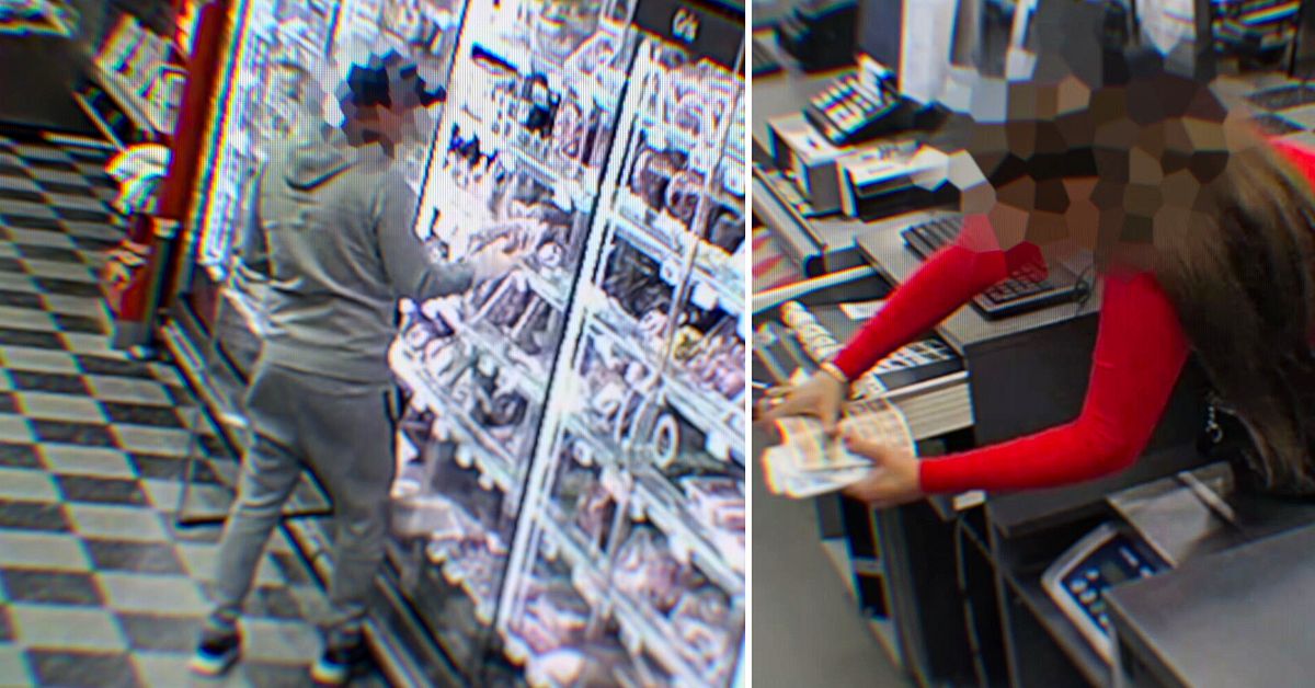 Här fångas misstänkta tjuvarna på film – men polisen lägger ner