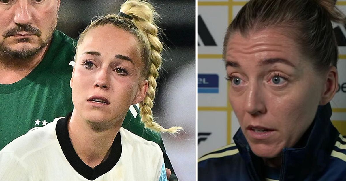 Linda Sembrant om skadade tyskan Giulia Gwinn: ”Vred sig i hjärtat”
