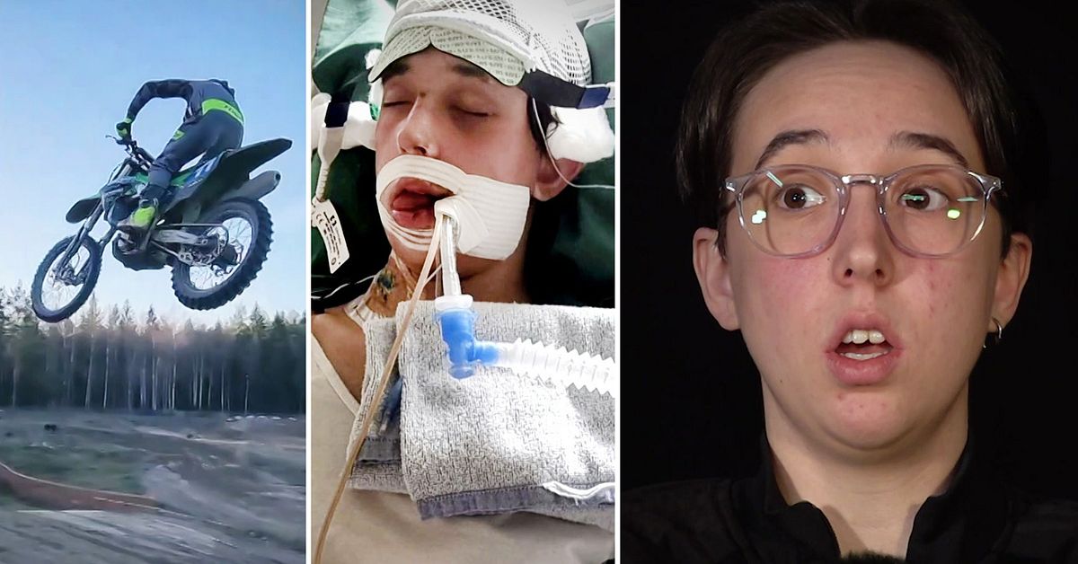 Jacqueline var nära att dö under tävling i motocross – se resan tillbaka efter kraschen