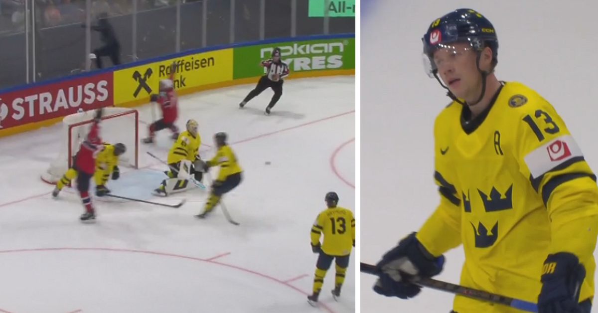 Tre Kronor f&ouml;ll mot Norge &ndash; sl&auml;ppte in tv&aring; m&aring;l i powerplay