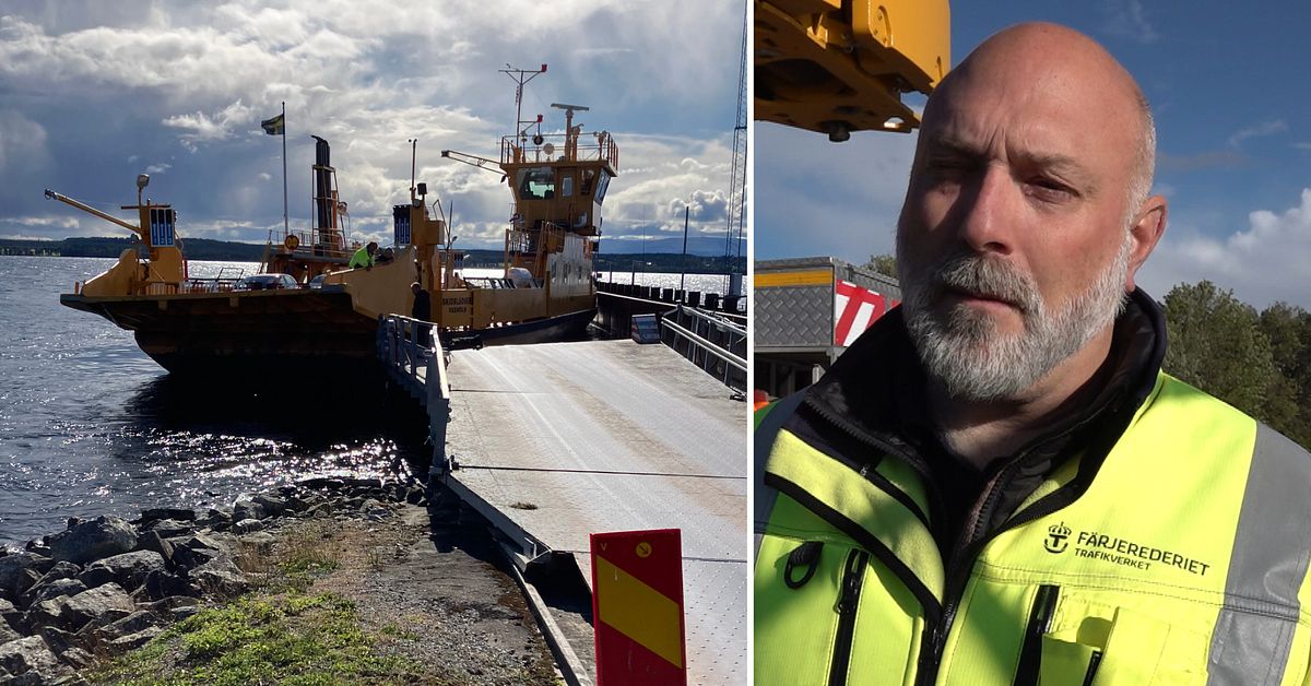 Håkanstafärjan krockade med Norderön