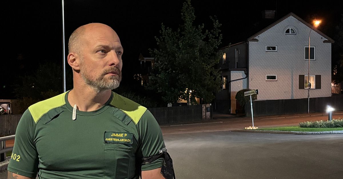 Jimmie försökte rädda livet på ambulanskollegan: ”Hon var otroligt stolt över sitt yrke”