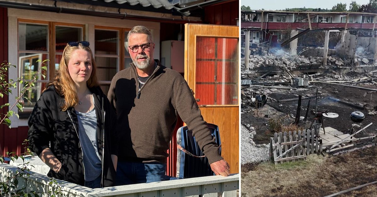 Familjen f&ouml;rlorade allt i radhusbranden i Arboga &ndash; s&aring; har tiden efter varit