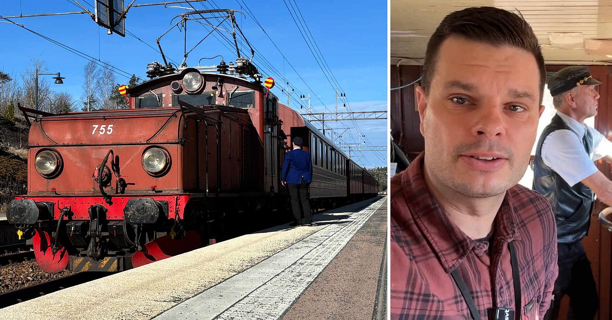 M&auml;laren runt i ovanliga veteranloket: &rdquo;Det &auml;r v&auml;ldigt bullrigt h&auml;r&rdquo;