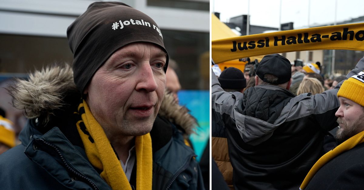 I veri finlandesi, Jussi halla-ahu, possono gridare il giorno delle elezioni