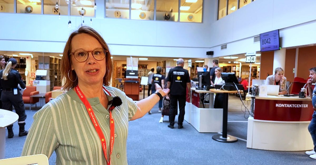 Nu &ouml;ppnar Stadsbibliotekets tillf&auml;lliga lokaler i Karlstad
