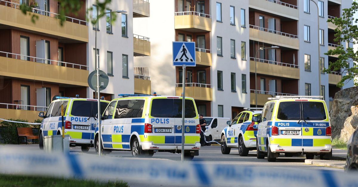 En person ihjälskjuten i Bredäng