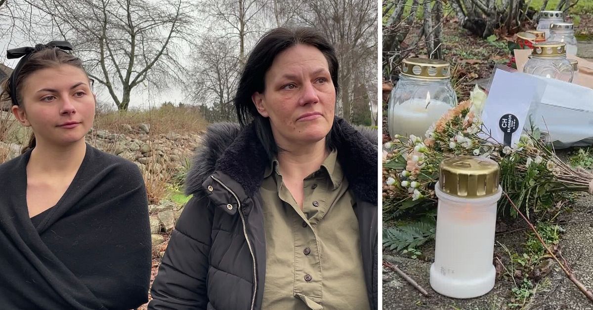 Sorg i Hörby dagen efter misstänkta dubbelmordet: ”Vill visa att jag bryr mig”