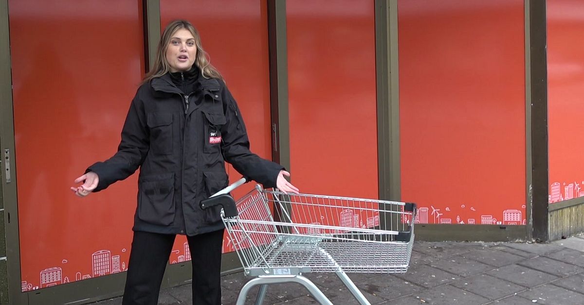 Butikens udda l&ouml;sning: Byter godis mot f&ouml;rsvunna kundvagnar