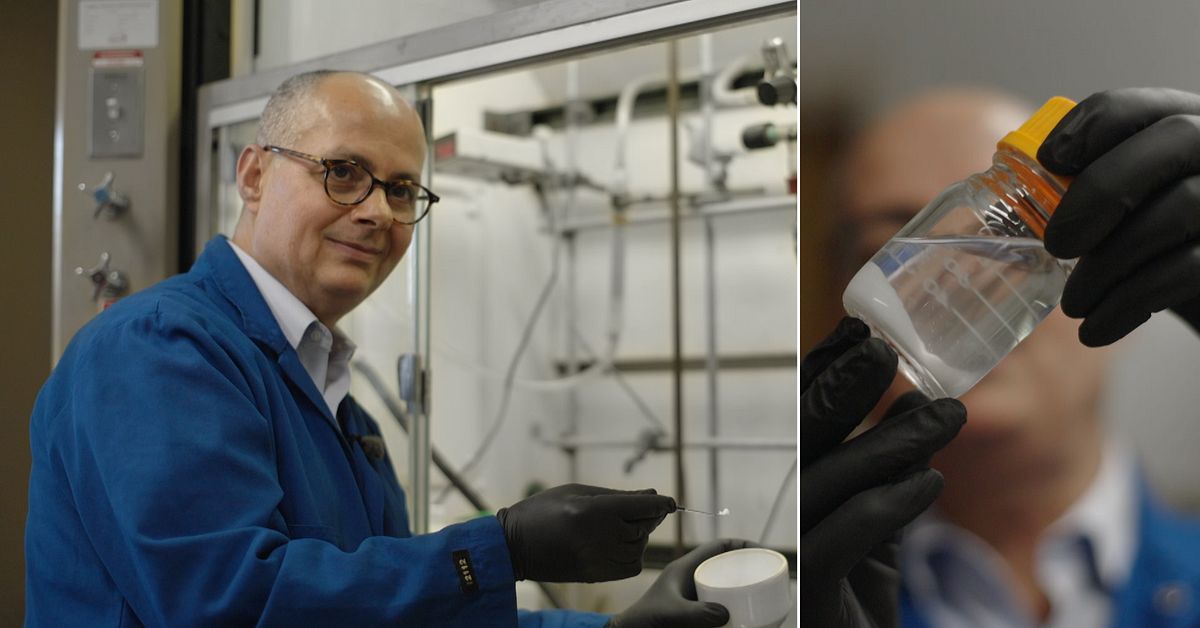 Se Nobelpristagaren blanda ihop supermaterialet: ”Som att laga mat”