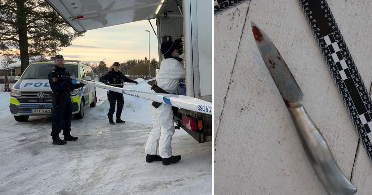 Fasttejpad och f&aring;ngen i &ouml;ver tre timmar &ndash; dotterns kamp med m&ouml;rdaren i Boden