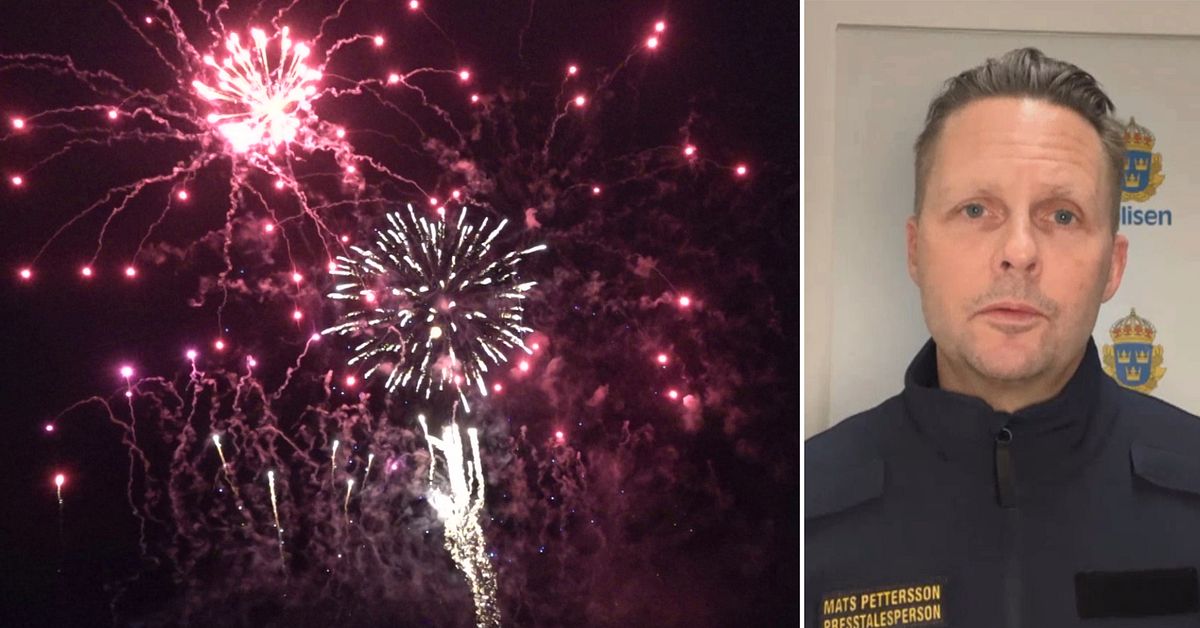 M&auml;ngder med larm till polisen om fyrverkerier