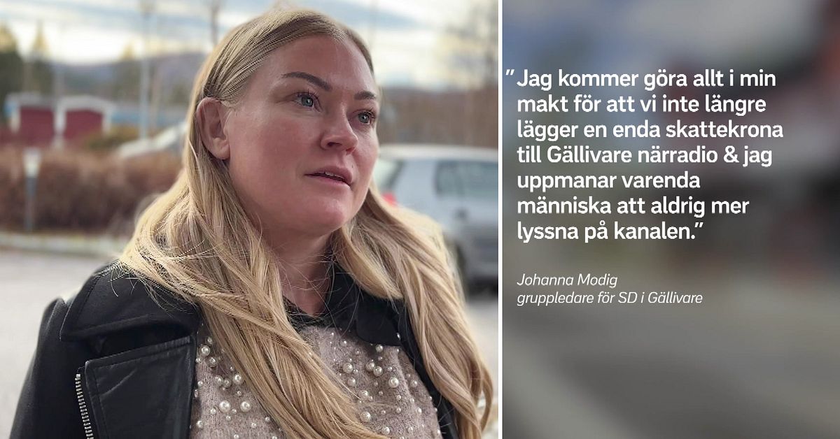 SD-politiker vill stoppa skattepengar till G&auml;llivare n&auml;rradio