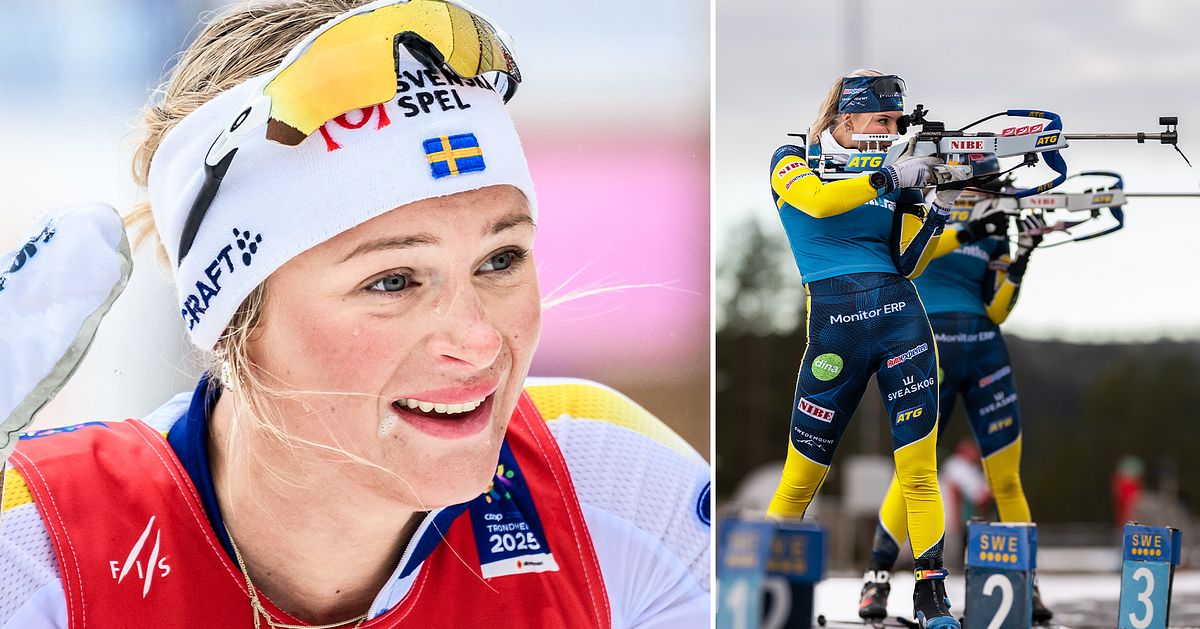 Frida Karlsson bursts out laughing at biathlon question: “It would be dangerous”