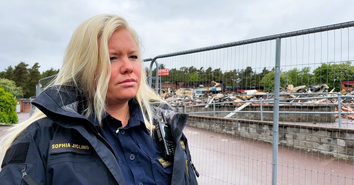 Polisen startar förundersökning efter branden på Engelska skolan
