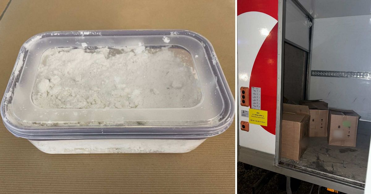 Polisens spaning avslöjade knarkhärva i Sörmland – hittade 90 kilo amfetamin i lasten