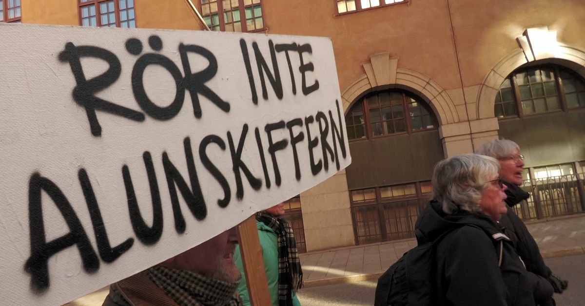 Manifestation i Stockholm för Jämtlandsfjällen – ”Stoppa gruvan!”
