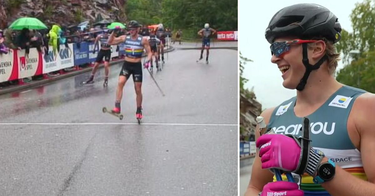 Anger and Hansson Claim Victory at Trollhättan Action Week Roller Skiing