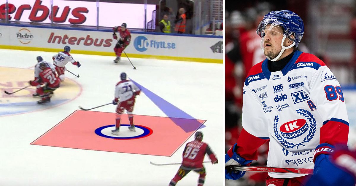 Ishockey Jonas Andersson sågar detaljen i Oskarshamns försvar
