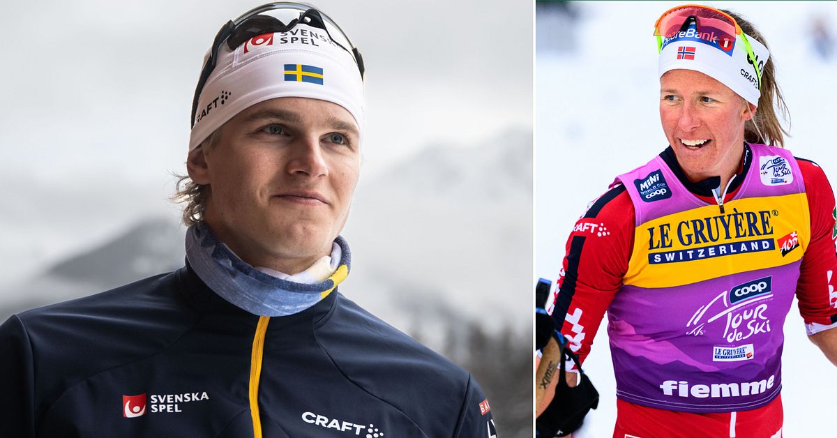 Cross-Country Skiing: Astrid Öyre Slind and Edvin Anger Go Against the Current