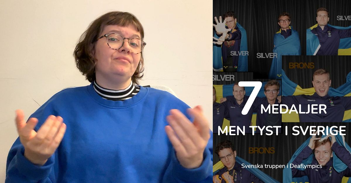 7 medaljer men tyst i Sverige: Många medier har struntat i  Deaflympics