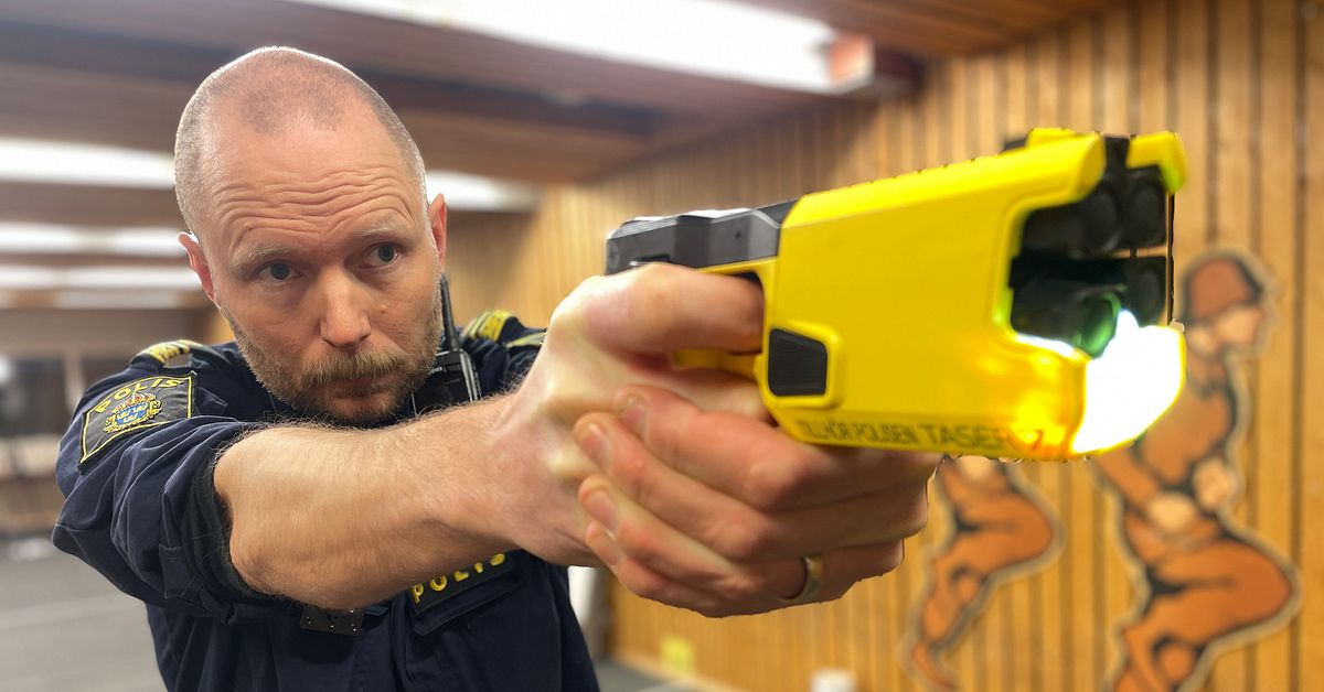 S&aring; m&aring;nga g&aring;nger har polisen anv&auml;nt nya elchockvapnet