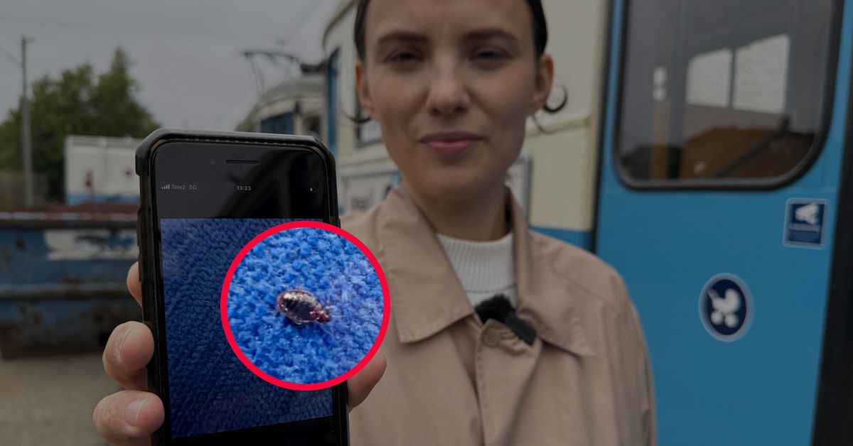 Bild p&aring; v&auml;gglus sprider oro bland resen&auml;rer i G&ouml;teborg
