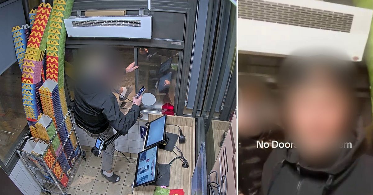 Klättrar in genom drive thru-luckan – döms för Tiktok-utmaning