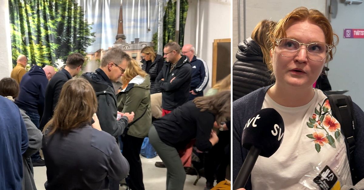 Freja stängdes in i skyddsrum i Västerås – en hel arbetsdag: ”Klibbigt och kvavt”