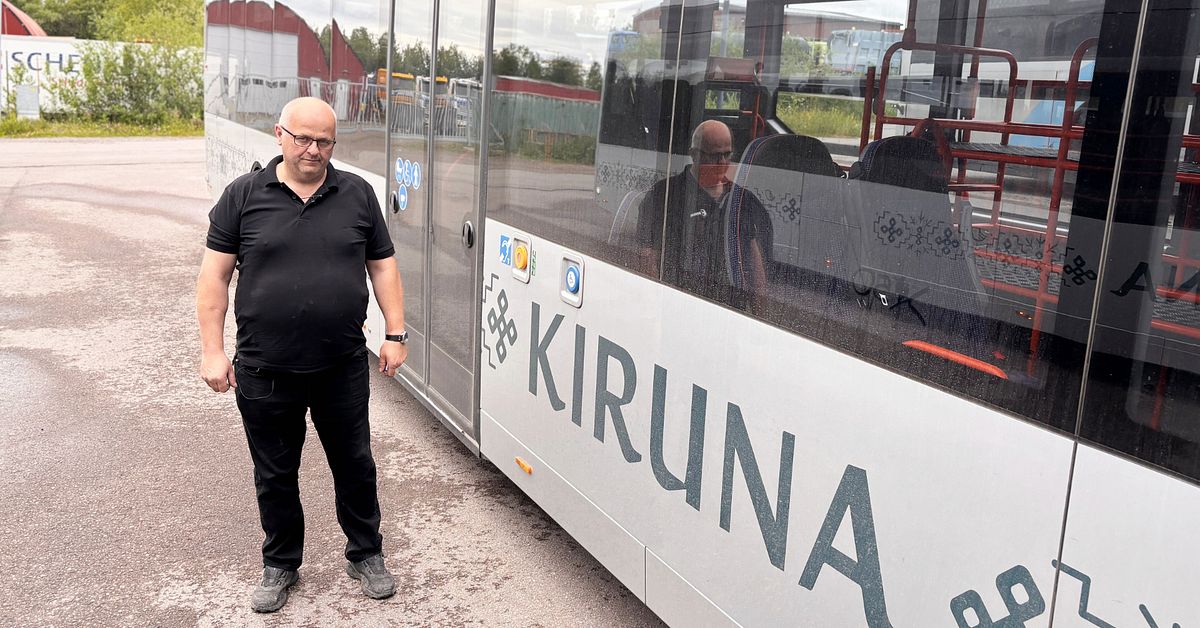 Operat&ouml;ren r&auml;ds inte vintern &ndash; nu rullar elbussar i Kiruna