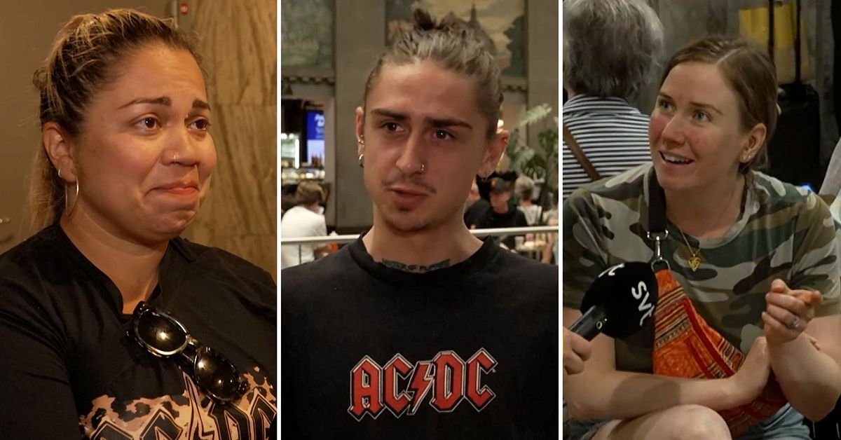 AC/DC-fans fast på stationen – kan missa hela konserten: ”Stressad och ledsen”