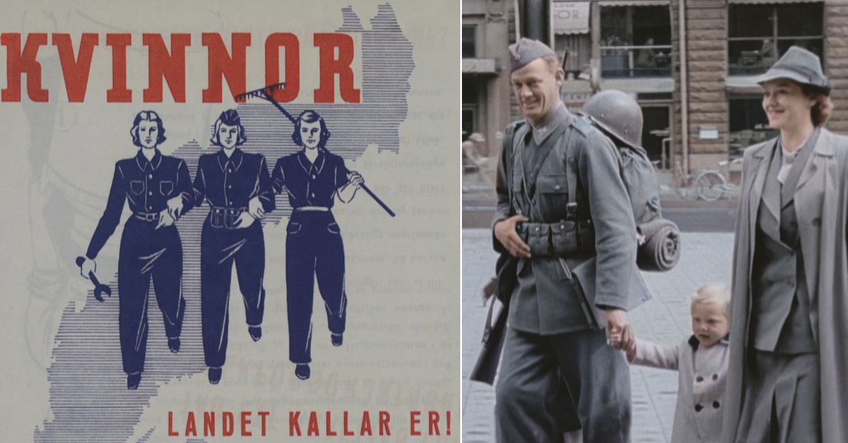 Tusentals svenskar har bidragit till SVT:s nya krigsserie