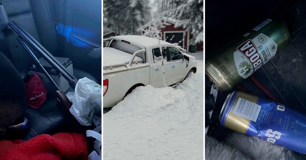 Fängelsestraff för full förare i Arvidsjaur – hade vapen i bilen | SVT ...