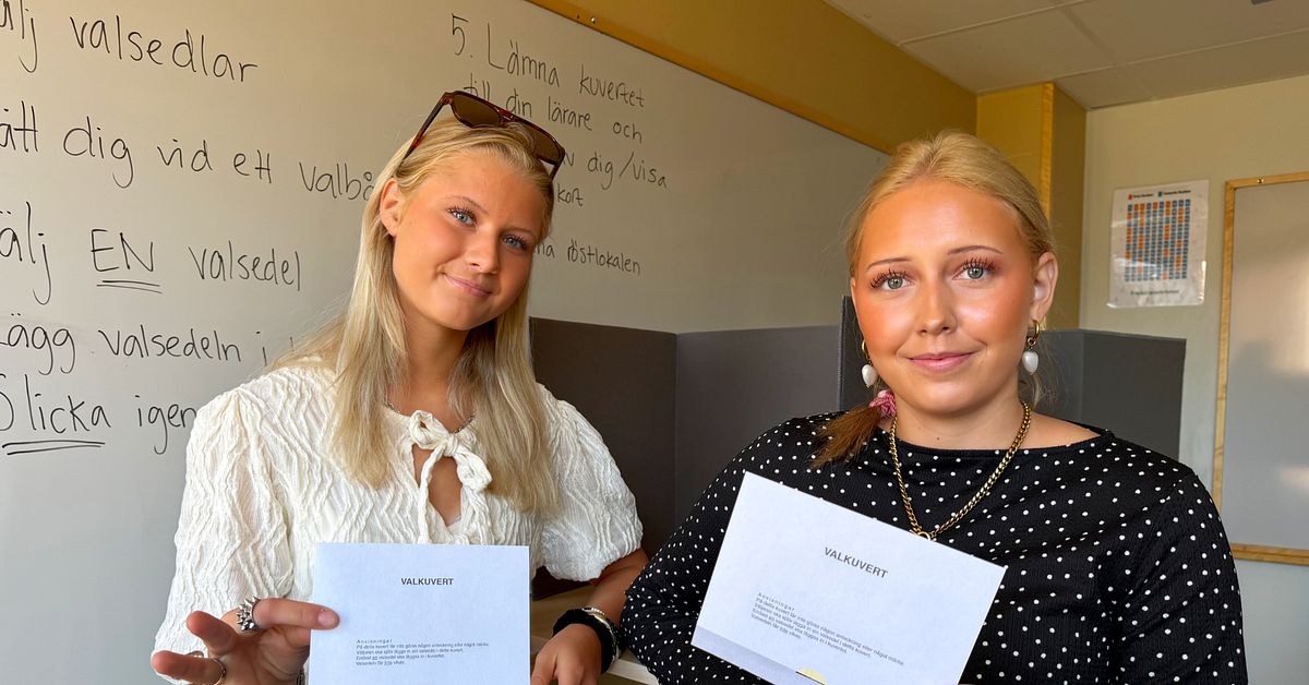 Linn&eacute;a och Nelly om skolvalet: &rdquo;Alla borde r&ouml;sta&rdquo;