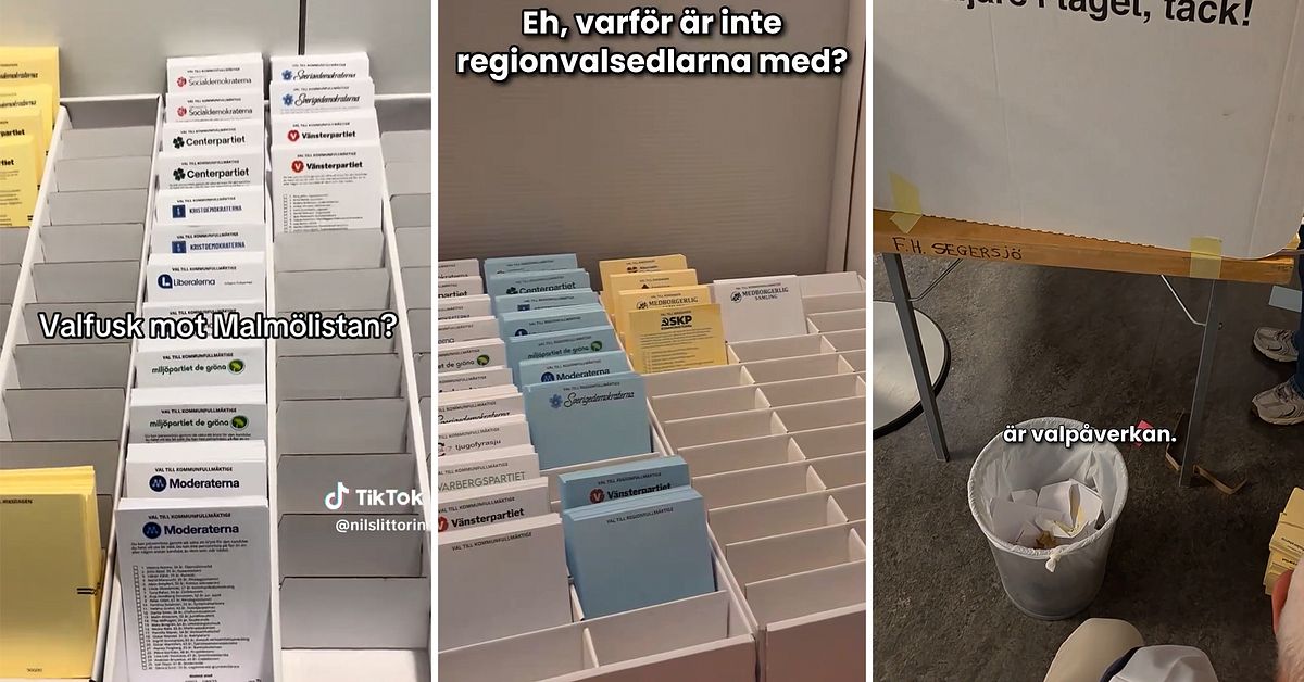 &Ouml;ver 2&nbsp;800 valincidenter &ndash; saknade valsedlar kallas valfusk